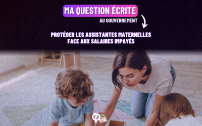 Protéger les assistantes maternelles face aux salaires impayés